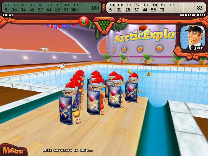 Elf Bowling: Hawaiian Vacation