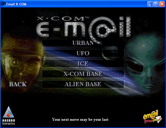 Em@il Games: X-COM