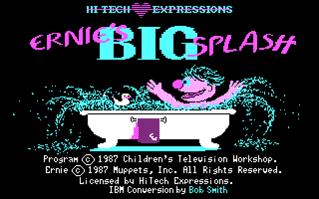 Ernie's Big Splash