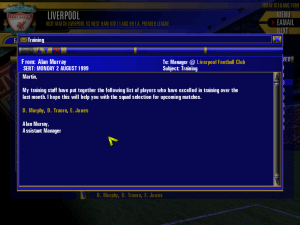The F.A. Premier League Football Manager 2000