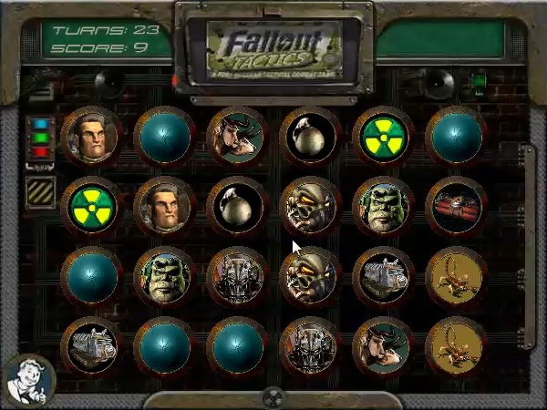 Fallout: Tactics Concentration Game