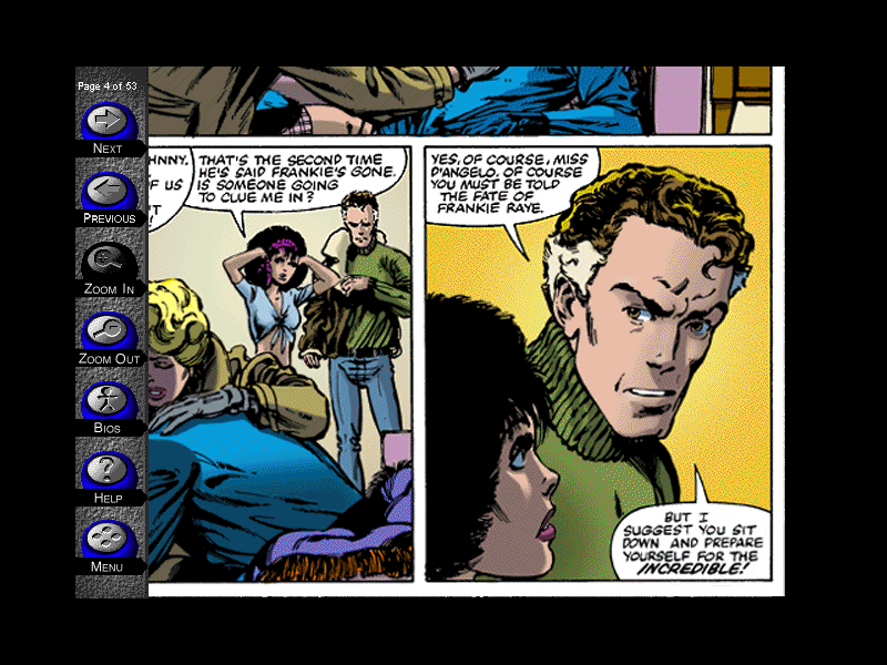 Fantastic Four: Interactive CD-ROM Comic Book!