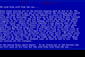 First Expedition