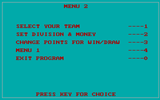 Football Manager II: Expansion Kit