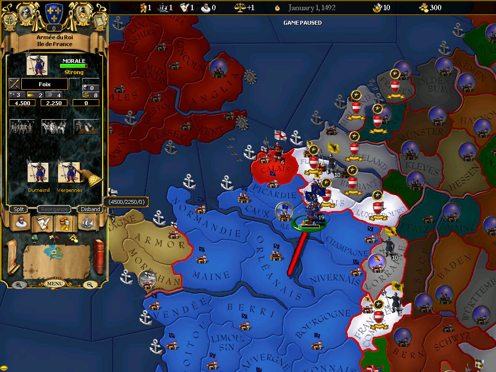 For the Glory: A Europa Universalis Game
