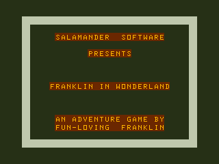 Franklin in Wonderland