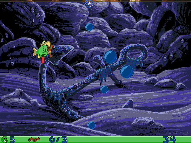 Freddi Fish and Luther's Water Worries
