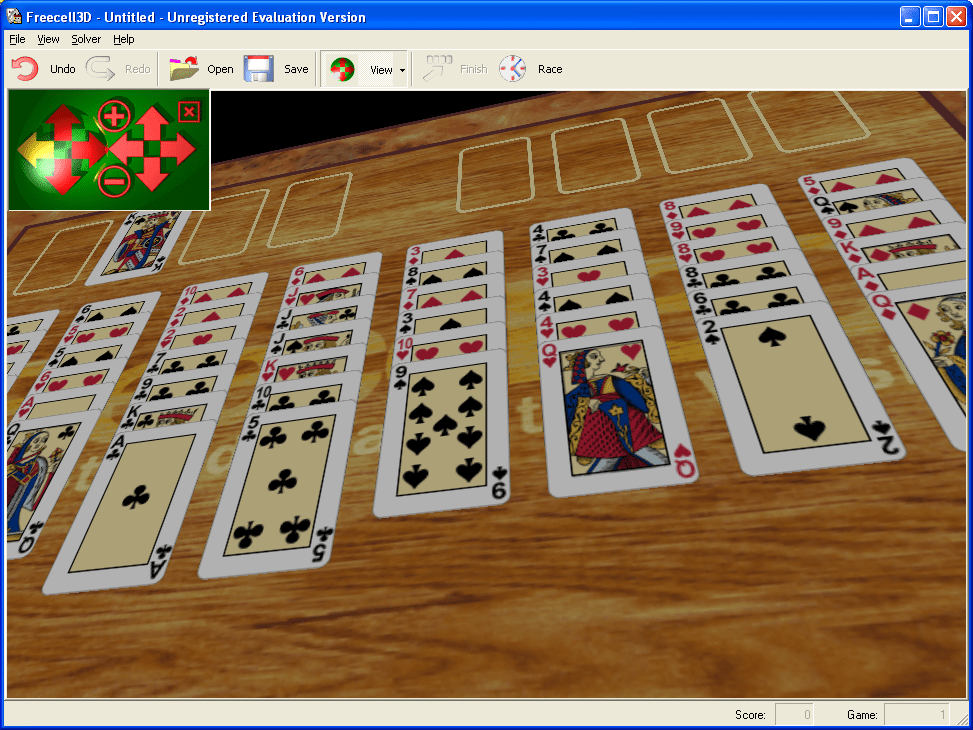 Freecell3D