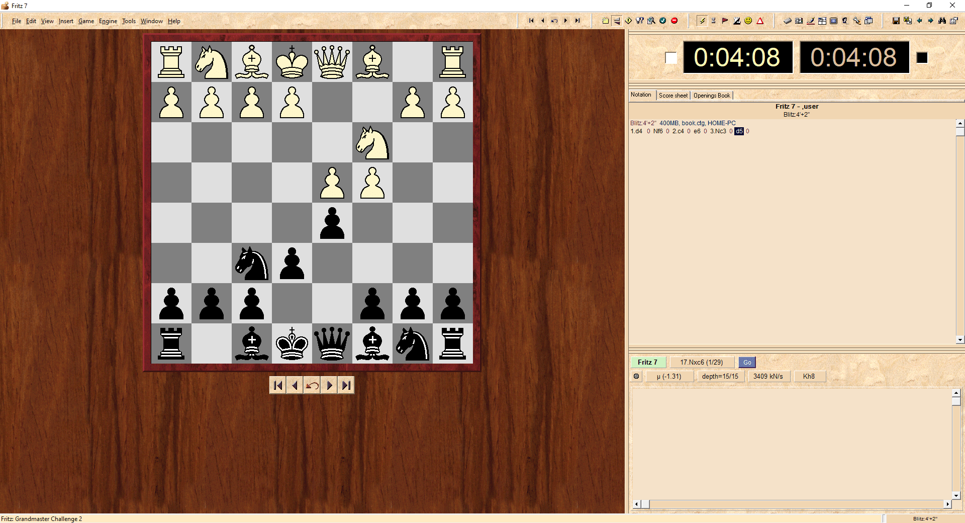 Fritz: GrandMaster Challenge II