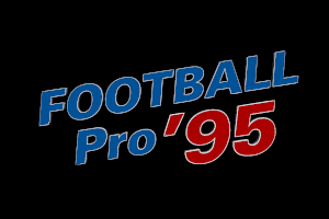 Front Page Sports: Football Pro '95 Season