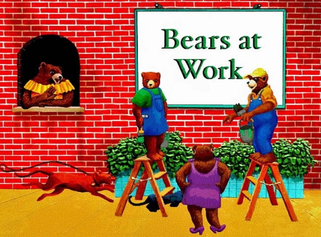 Gage Taylor's Bears at Work