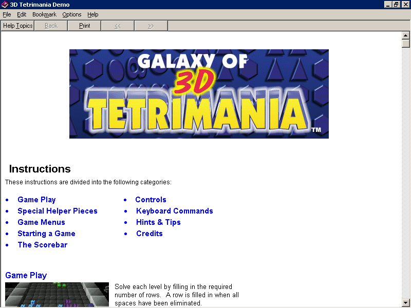 Galaxy of 3D TetriMania