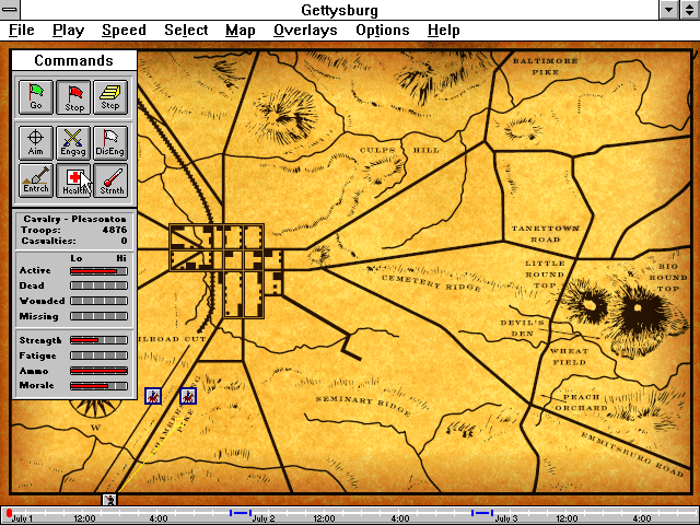 Gettysburg: An Interactive Battle Simulation