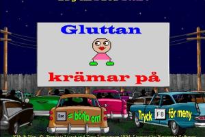 Gluttan krämar på