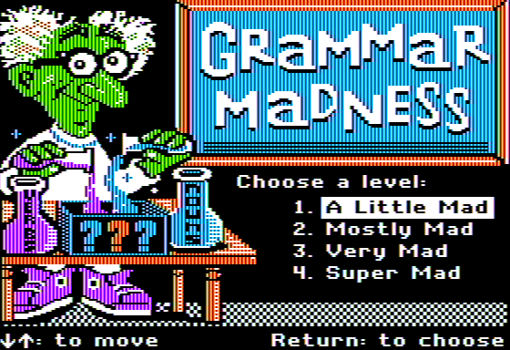Grammar Madness
