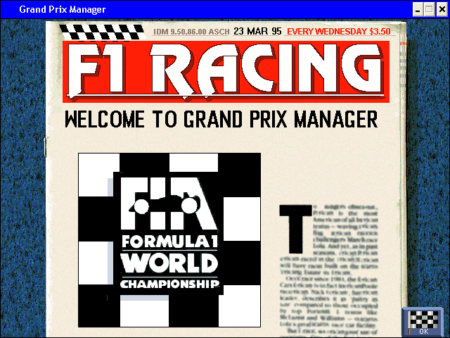 Grand Prix Manager