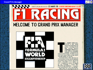 Grand Prix Manager