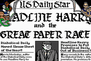 Headline Harry and The Great Paper Race