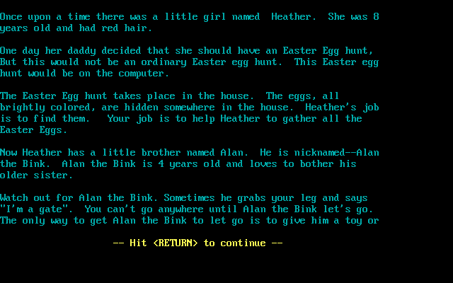 Heather's Easter Egg Hunt