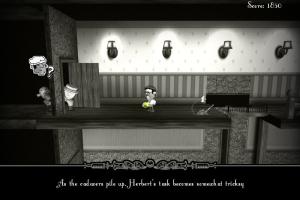 Herbert West in 'Carrion Re-animating!'