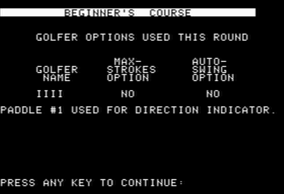 Hi-Res Computer Golf 2