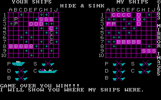 Hide & Sink