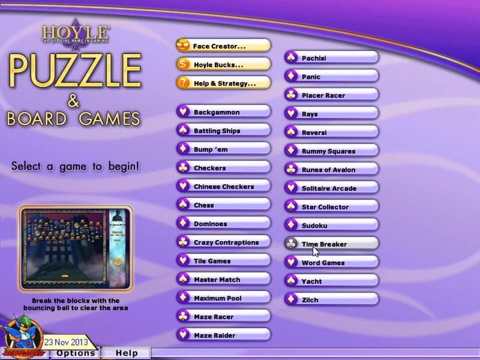 Hoyle Puzzle & Board Games