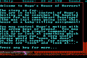 Hugo's House of Horrors