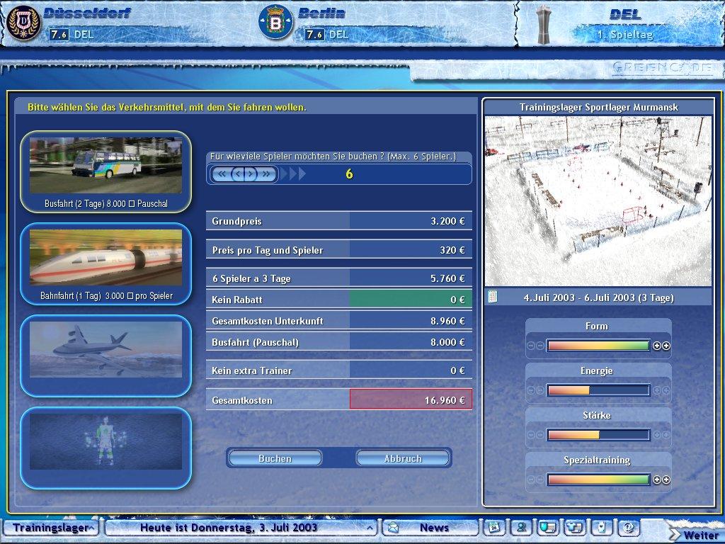 Ice Hockey Club Manager 2005