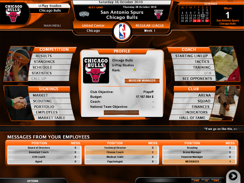 International Basketball Manager: Season 2010/11