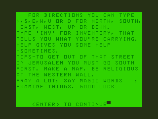 Jerusalem: Adventure 2