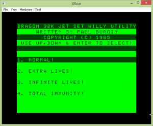 Jet Set Willy Screen Designer