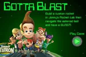 Jimmy Neutron: Gotta Blast! Rocket Race