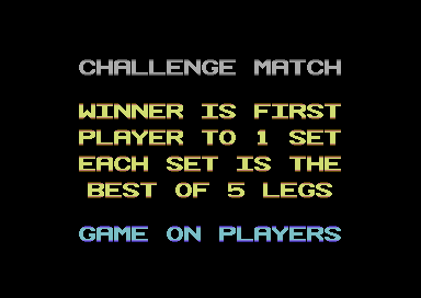 Jocky Wilson's Darts Challenge