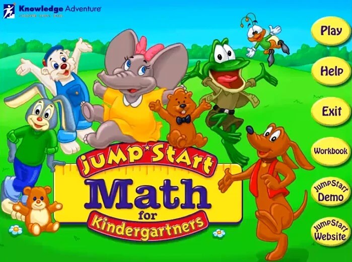 JumpStart Math for Kindergartners
