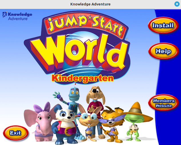JumpStart World Kindergarten