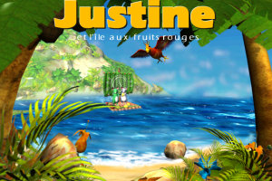 Justine et l'île au fruits rouges