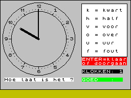 Klokkijken Analoog