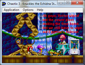 Knuckles Chaotix 3