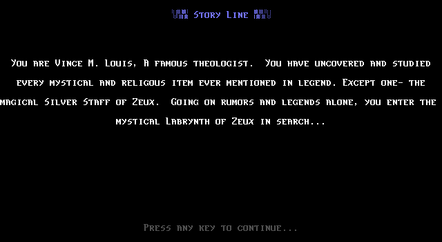 Labrynth of Zeux