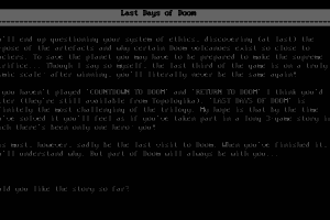 Last Days of Doom