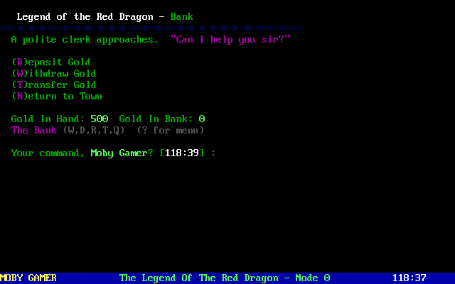 Legend of the Red Dragon