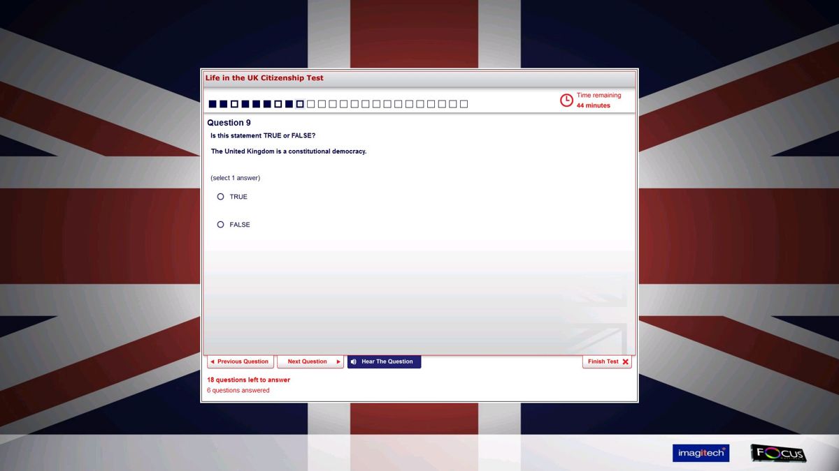 Life in the UK: Citizenship Test