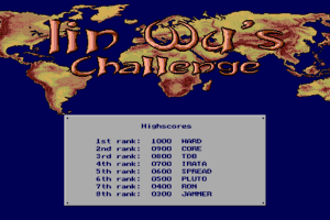 Lin Wu's Challenge