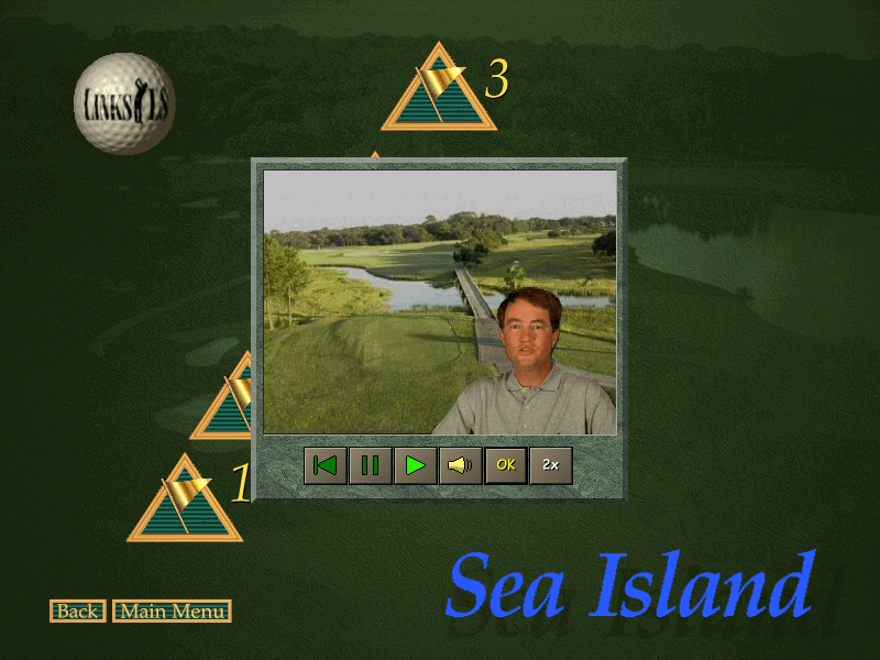 Links LS: Championship Course & Tour Player - Sea Island and Davis Love III