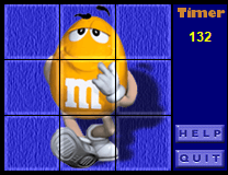 M&M's Slider Puzzle