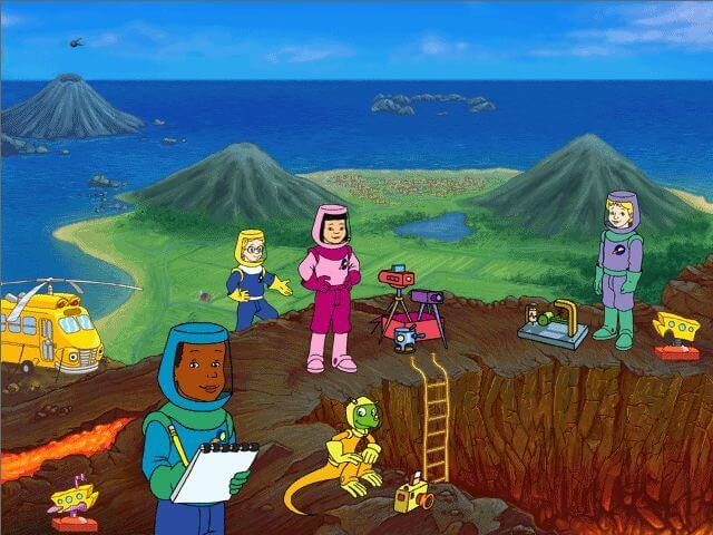 Scholastic's The Magic School Bus Volcano Adventure: Activity Center