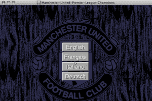 Manchester United Premier League Champions