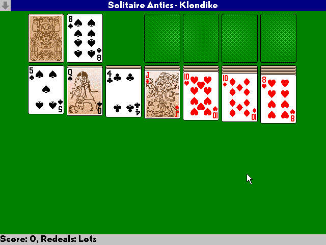 Masque Solitaire Antics