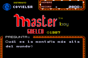 Master Boy